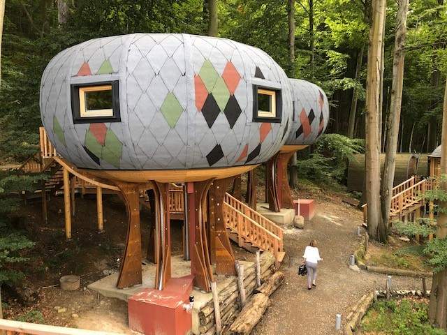 Baumh&auml;user "Oktagon" am Sonnenresort Ettershaus