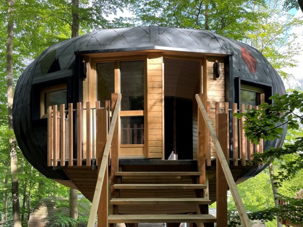 Baumh&auml;user "Oktagon" am Sonnenresort Ettershaus