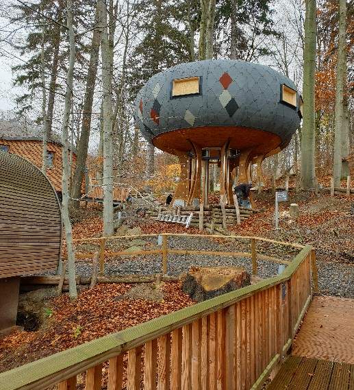 Baumh&auml;user "Oktagon" am Sonnenresort Ettershaus